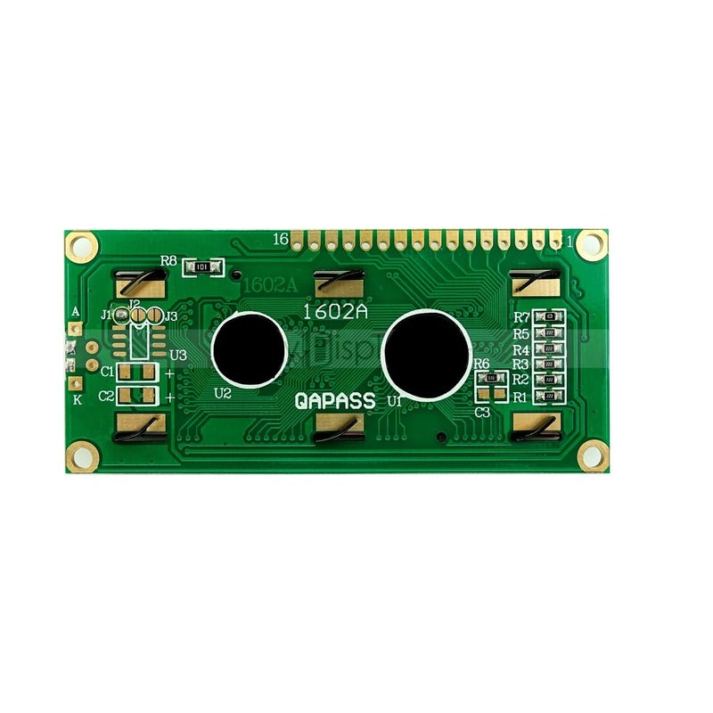 1602 LCD YELLOW DISPLAY WITH I2C 16X2 YELLOW