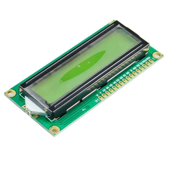 1602 LCD YELLOW DISPLAY WITH I2C 16X2 YELLOW