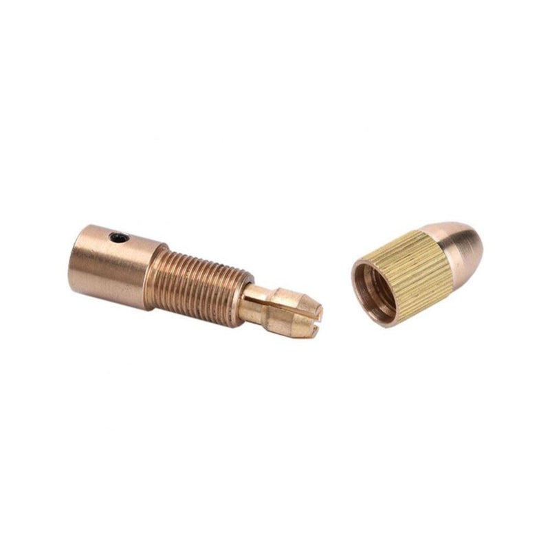 3.17mm Shank Metal Drill Chuck Collet Bits Rotary with Screw, 0.5-3 mm for RS555 motor (3.17MM)