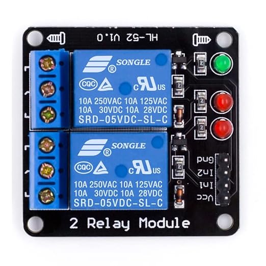 2 CHANNEL 5V RELAY MODULE
