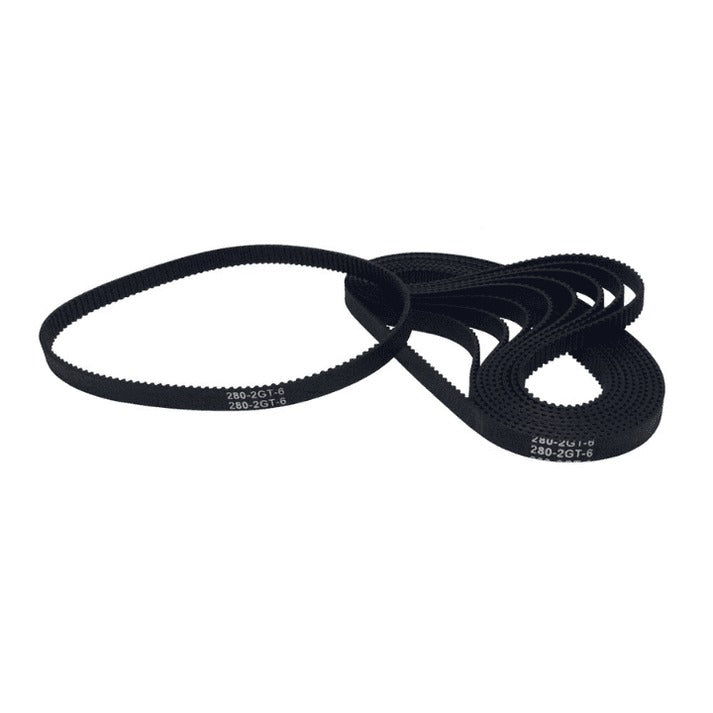 GT2 Rubber Timing Belt Closed Loop 6mm Width for 3D Printer CNC 6mm width and 280mm long