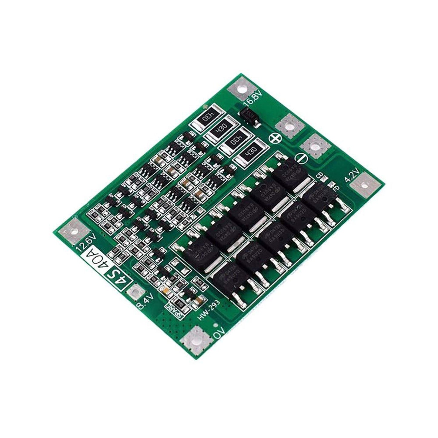 4S 40A 14.8V 16.8V 18650 Charger Li-ion Lithium Battery Protection Board PCB BMS Lipo Cell Module
