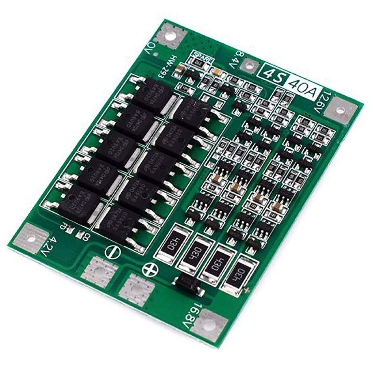 4S 40A 14.8V 16.8V 18650 Charger Li-ion Lithium Battery Protection Board PCB BMS Lipo Cell Module