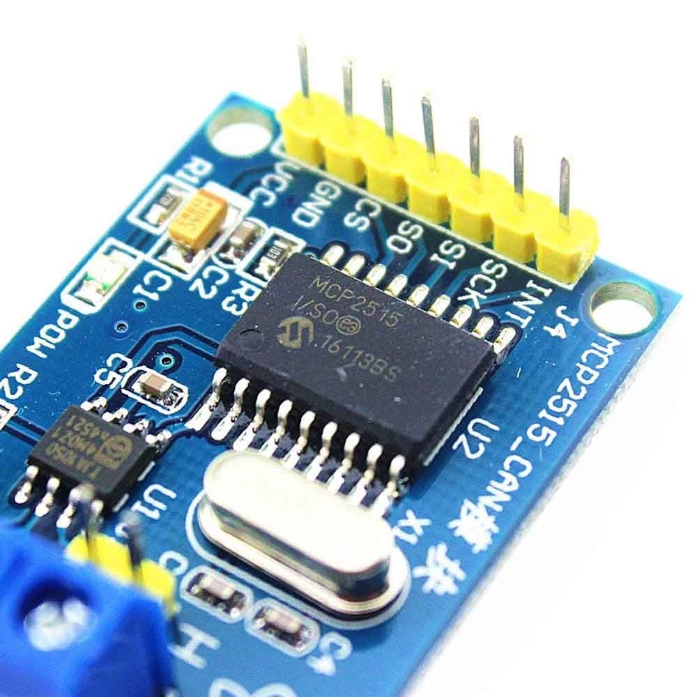 MCP2515 Can Bus Module Board TJA1050 Receiver SPI for 51 MCU Arm Controller