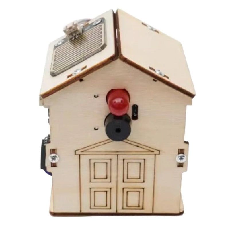 DIY Wooden Rain Detector Kit Wooden Water Drop Detection STEM Kit Water Drop Sensor STEM kit All-In-One