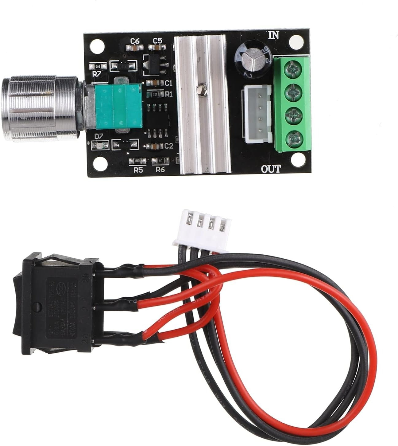1203B PWM 6V 12V 24V 28V 3A DC Motor Speed Regulator