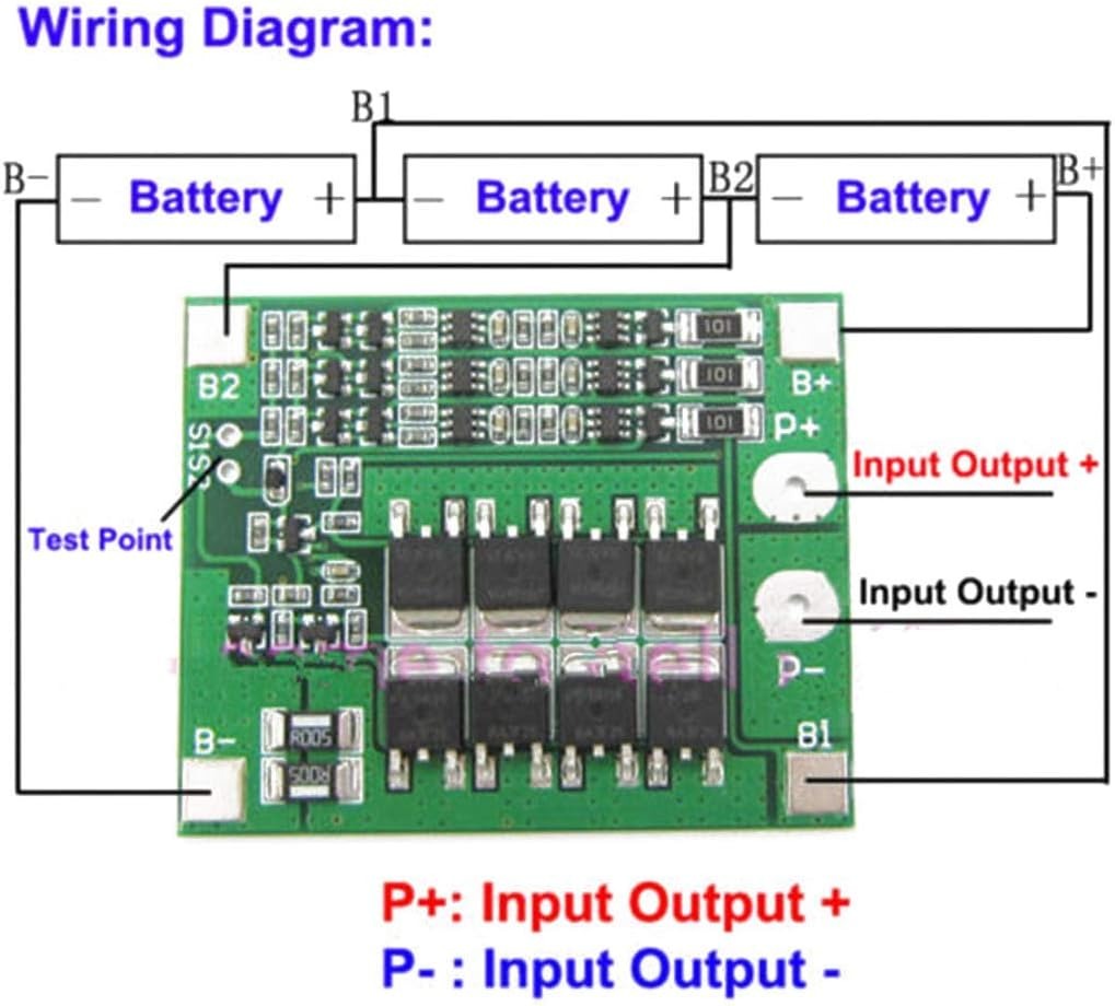 4S 40A 14.8V 16.8V 18650 Charger Li-ion Lithium Battery Protection Board PCB BMS Lipo Cell Module