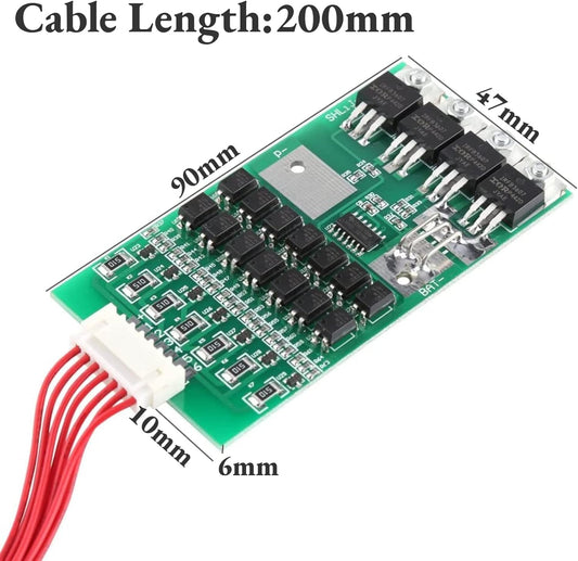 BMS 7S 20A with Connector for 18650 Battery