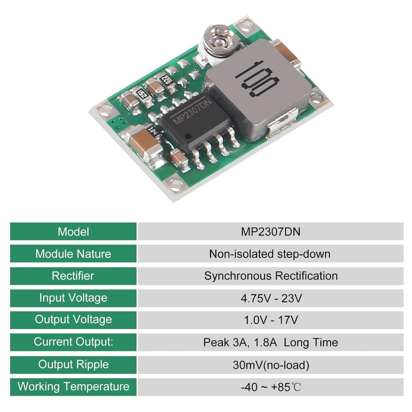 Mini360 Mini-360 DC-DC Buck Converter Step Down Power Supply Module 4.7V-23V to 1V-17V