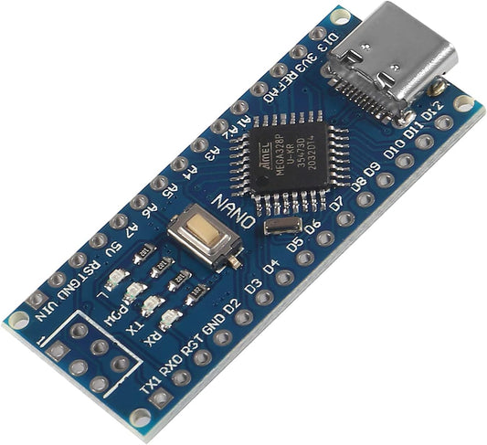Nano Board R3 with CH340 Chip without USB Cable Compatible with (Unsoldered) without USB Cable Compatible with (Unsoldered)