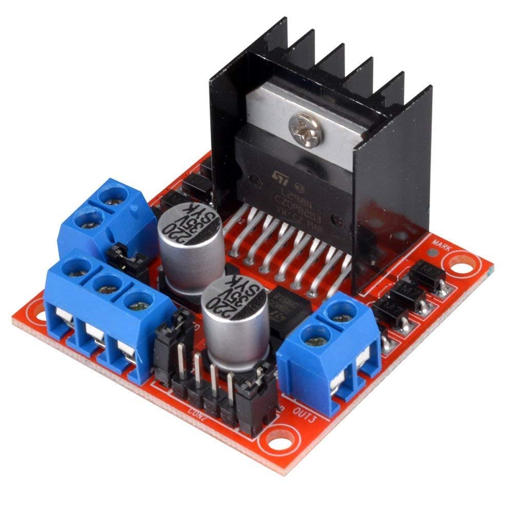 L298N Motor Drive Controller Board Module Dual H Bridge DC Stepper for Arduino 1pcs