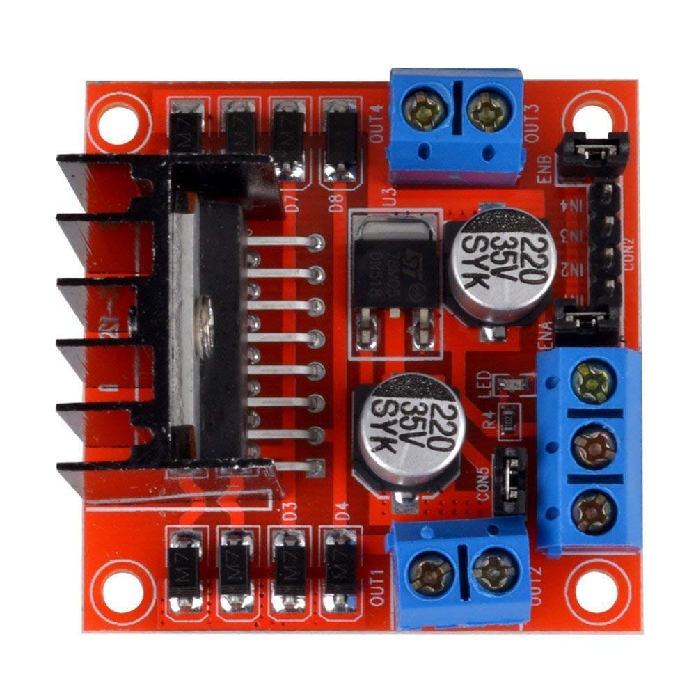 L298N Motor Drive Controller Board Module Dual H Bridge DC Stepper for Arduino 1pcs