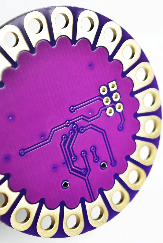 LilyPad 328 Main Board ATmega328P ATmega328 16M DIY Kit Micro USB ATtiny85 LilyTiny Main Board Buzzer WS2812 RGB TEMT6000 (1PCS ATMEGA328P)