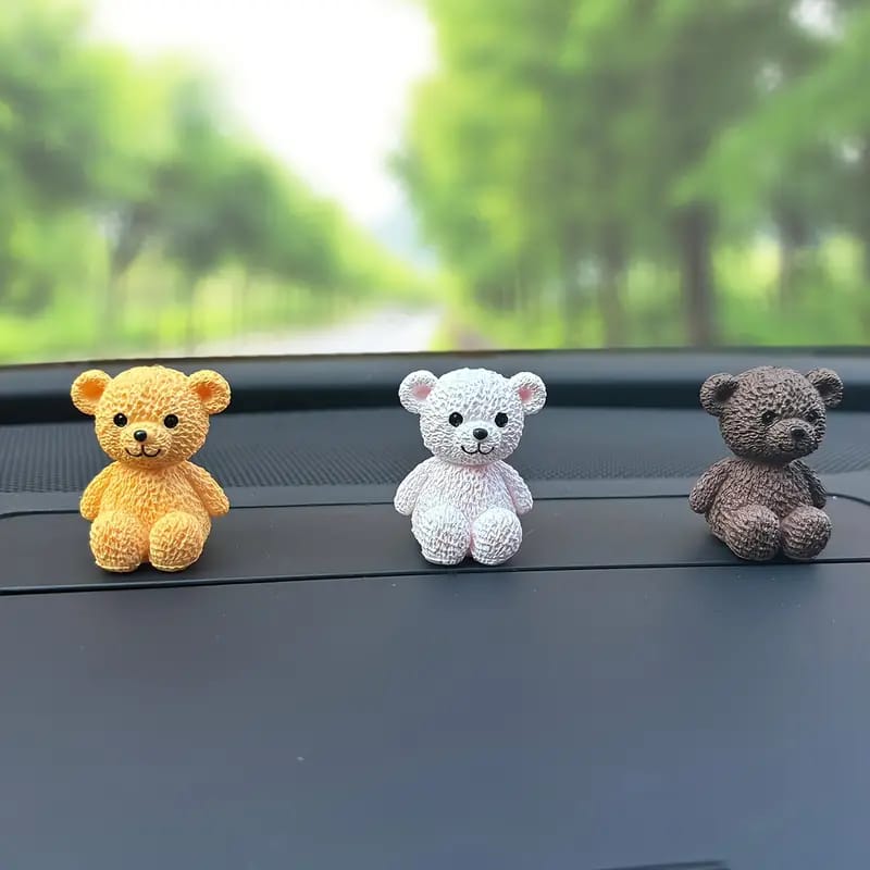 3D Feather Teddy Bear Silicone Mold for Candle Making Soap Making Resin Art & DIY Crafts