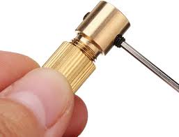3.17mm Shank Metal Drill Chuck Collet Bits Rotary with Screw, 0.5-3 mm for RS555 motor (3.17MM)