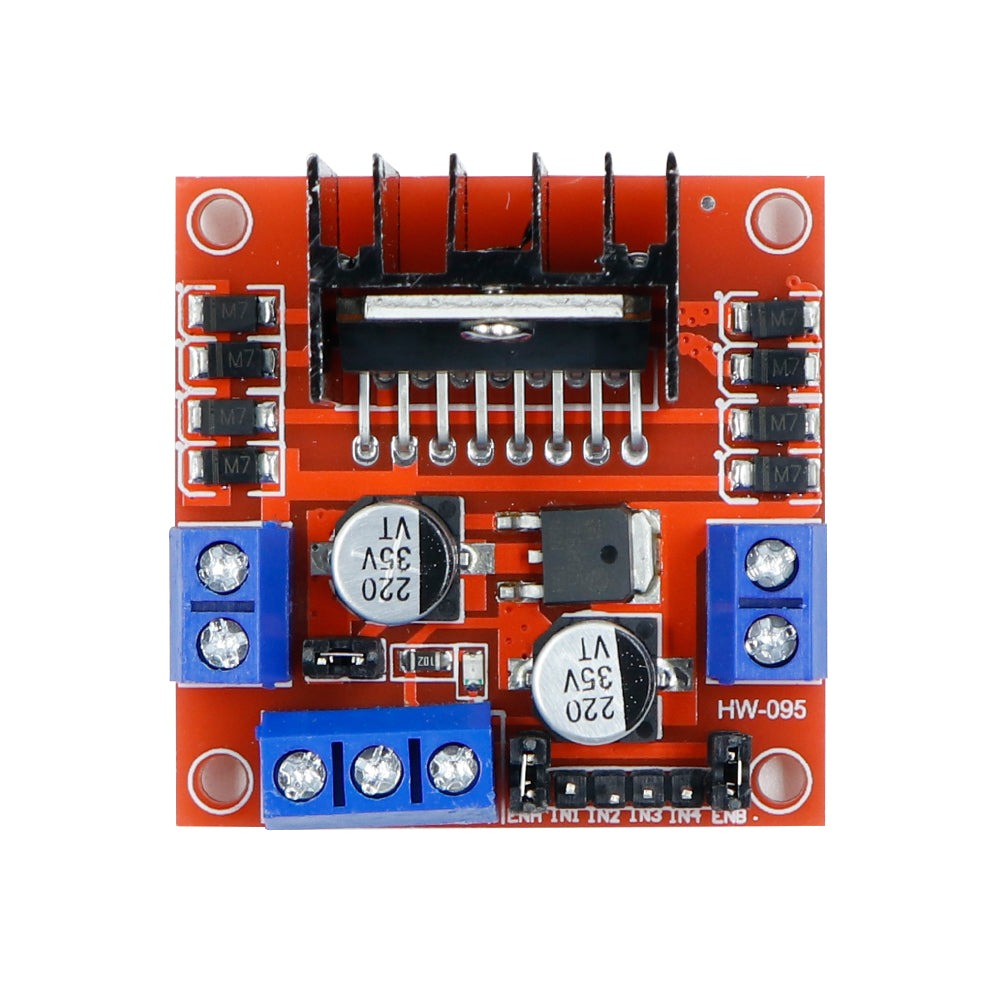 L298N Motor Drive Controller Board Module Dual H Bridge DC Stepper for Arduino 1pcs
