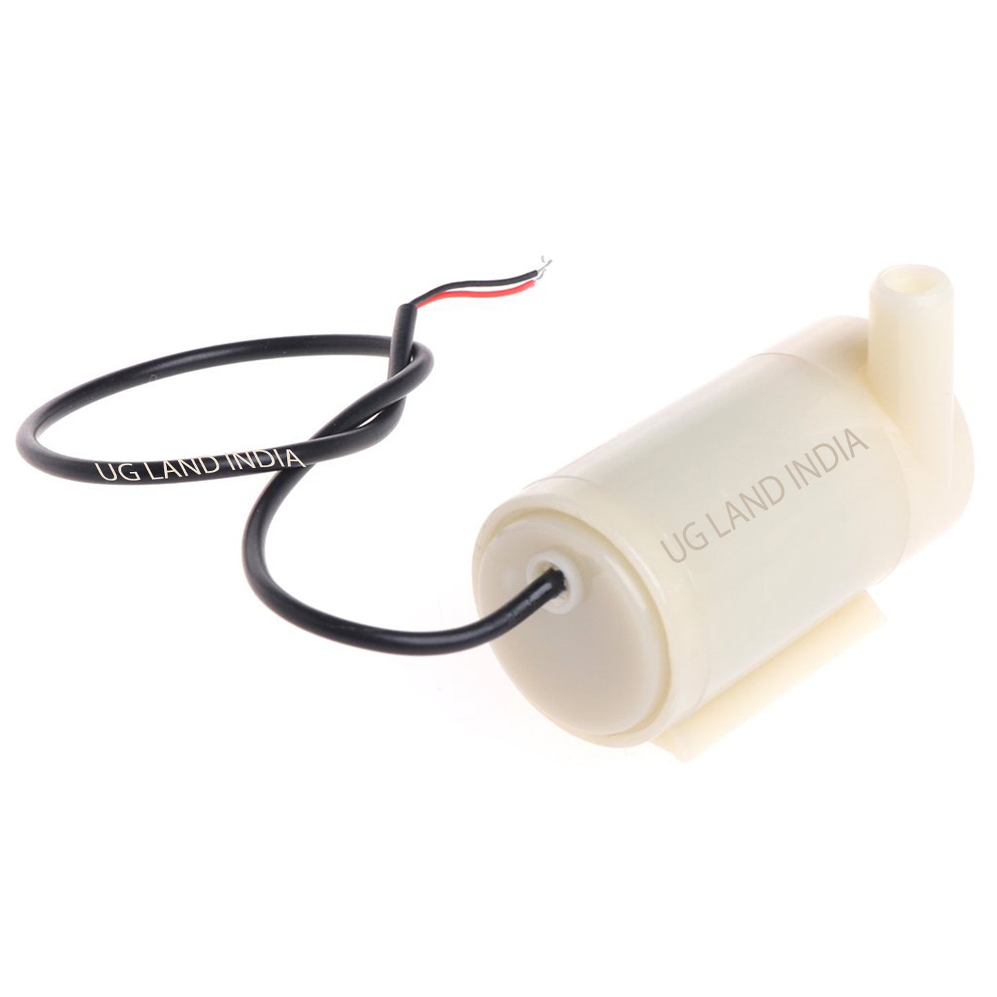 High Flow DC Water Pump Motor DC Submersible 3V to 5V Water Pump Motor up Lift Water 1Meter, Horizontal Mute Sounds Mini Submersible Pump DC Style ID double side pump