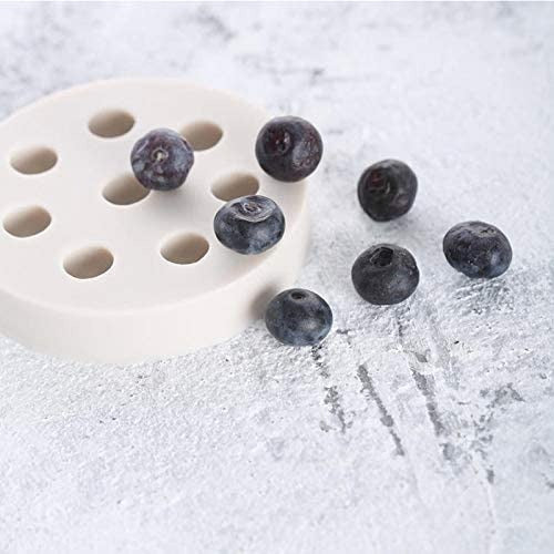 3D 8 Cavity Blue Berries Silicone Candle mold, Fun Creativity DIY Home Decoration - UG LAND INDIA