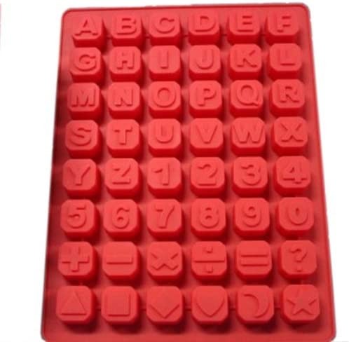 3D 26 Letters Alphabet Operators Chocolate Mould Ice Cube Tray Chocolate Candy DIY Mold Silicone Cake Decorating Fondant Baking Molds - UG LAND INDIA