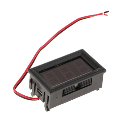 0.56 Inch 2-Wire Voltage Meter Head Monitor Tester LED Digital Voltmeter Blue