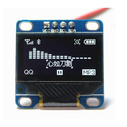 0.96 Inch OLED Display Module SPI/I2C 4pin Blue Color