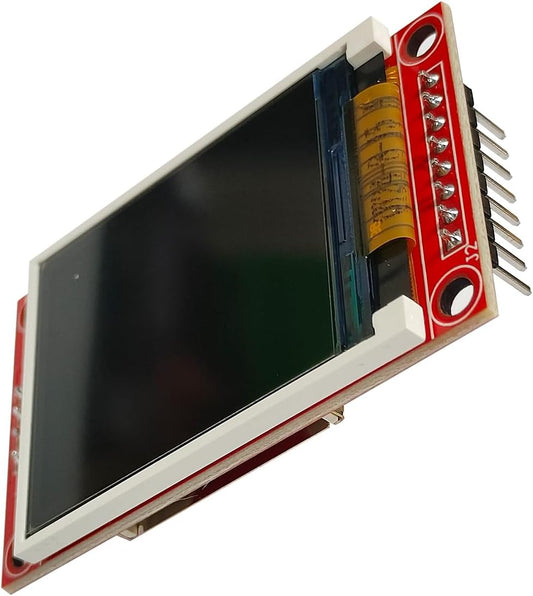 1.8 inch SPI TFT LCD Display Module TFT Display Module,Support Analog SPI and Hardware SPI,TFT LCD Display Color Display Module for ST7735 128x160 51/AVR/STM32/ARM 8/16 bit