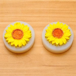 3D Sunflower Silicone Mould for Cake Decoration Fondant Chocolate Soap