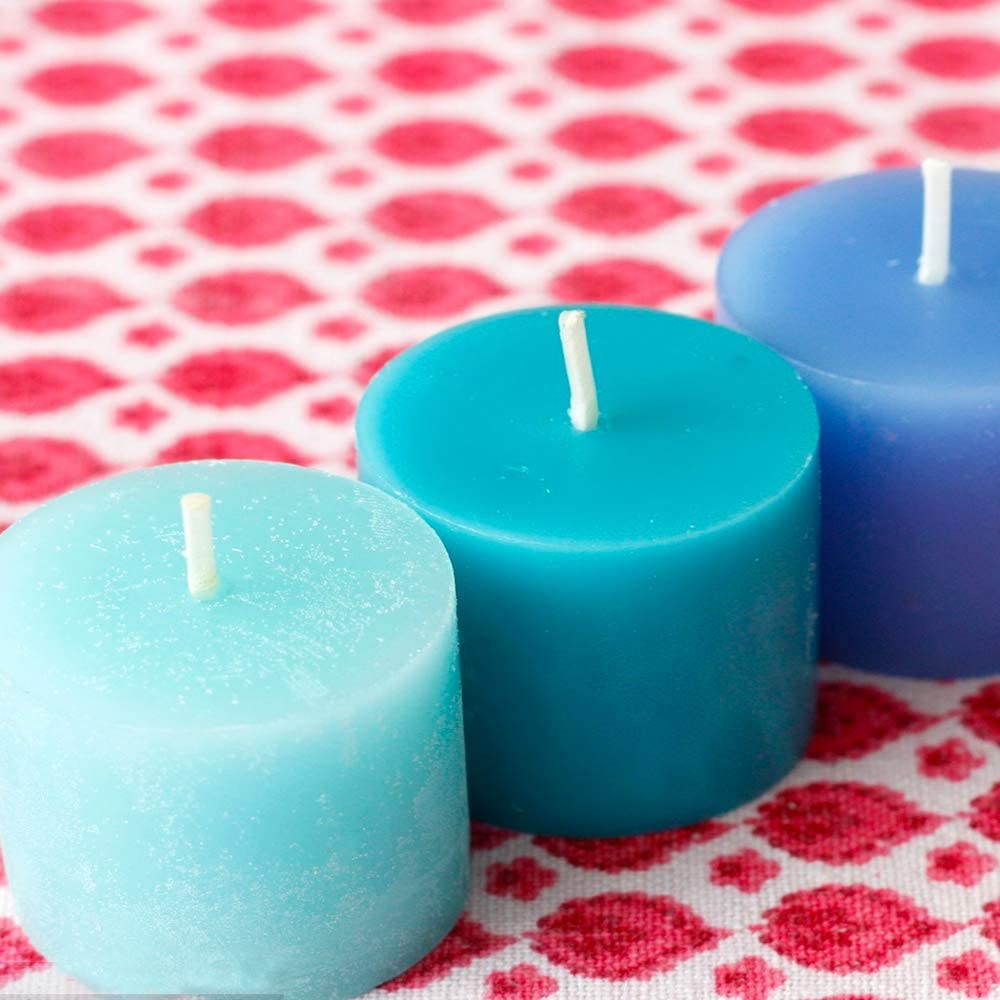 12 Cavity Round Silicone Soap Mold for Handmade Soap Bath Bombs Wax Candle