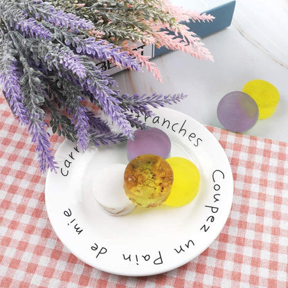 12 Cavity Round Silicone Soap Mold for Handmade Soap Bath Bombs Wax Candle