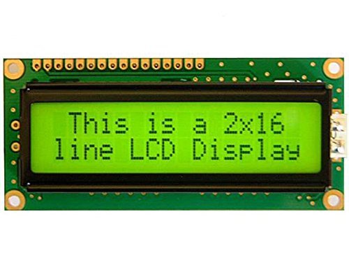 1602 LCD YELLOW DISPLAY WITH I2C 16X2 YELLOW