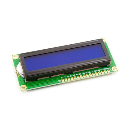 I2C TWI 1602 16x2 LCD Serial Interface Adapter Module with Blue Backlight Display Screen for Arduino R3 MEGA2560,Blue