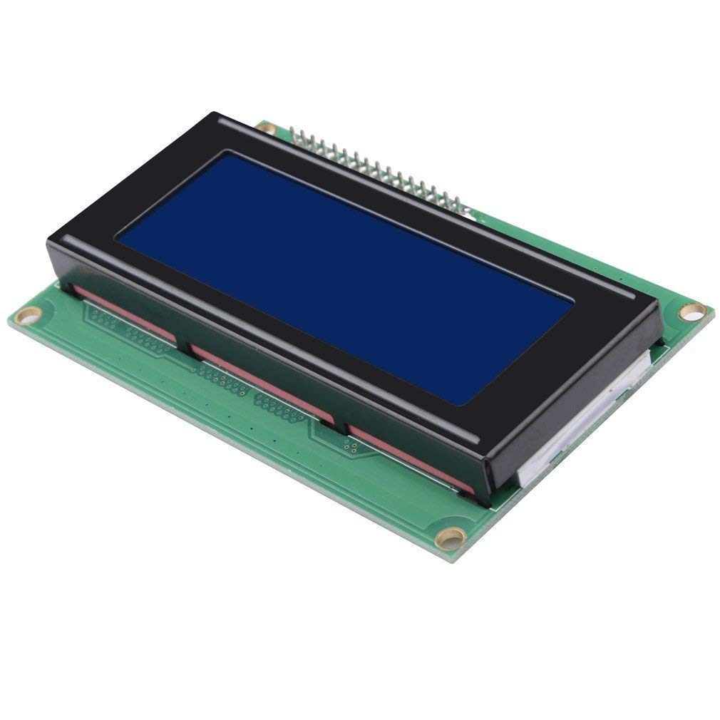 I2C TWI 1602 16x2 LCD Serial Interface Adapter Module with Blue Backlight Display Screen for Arduino R3 MEGA2560,Blue