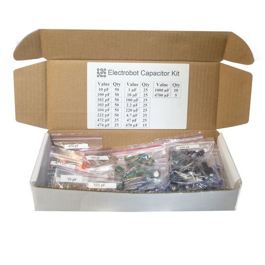 CAPACITOR ASSORTMENT 15 VALUE  KIT