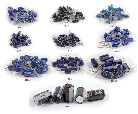 CAPACITOR ASSORTMENT 15 VALUE  KIT