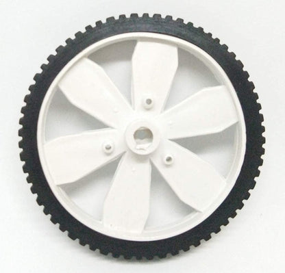 White BO Motor Wheel 7CM X 1CM (2PCS)