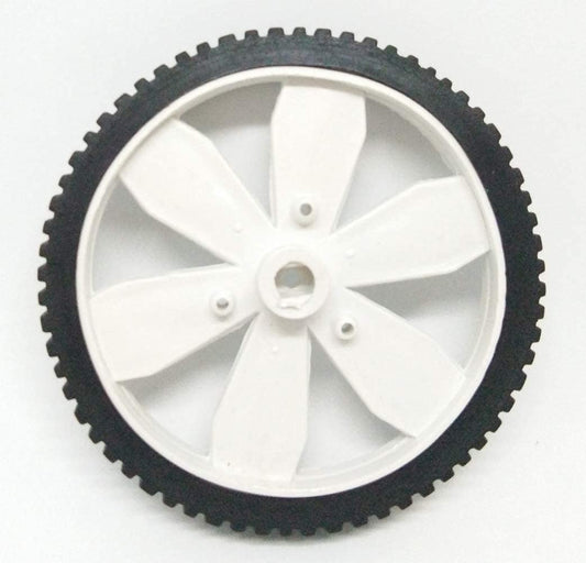 White BO Motor Wheel 7CM X 1CM (2PCS)