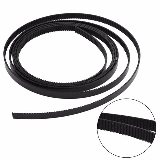1M GT2 Width 6mm Black Open Timing Belt For 3D Printer