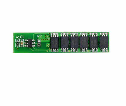 1S 15A 3.7V 6 MOS Li-ion Lithium Battery Protection Board BMS PCB Protection Board 18650 Charger Module for Li-ion Lithium Battery