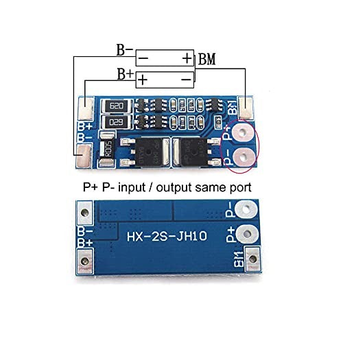 2S 8A BMS Lithium Battery Protection Board