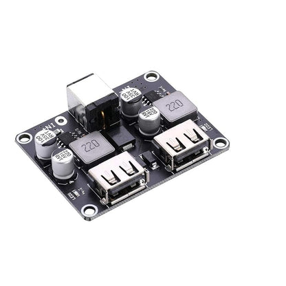 2 WAY 12V 24V to QC3.0 Fast Charge Dual USB Charging Board Step-Down Module