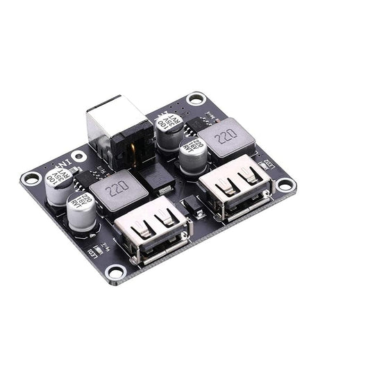 2 WAY 12V 24V to QC3.0 Fast Charge Dual USB Charging Board Step-Down Module