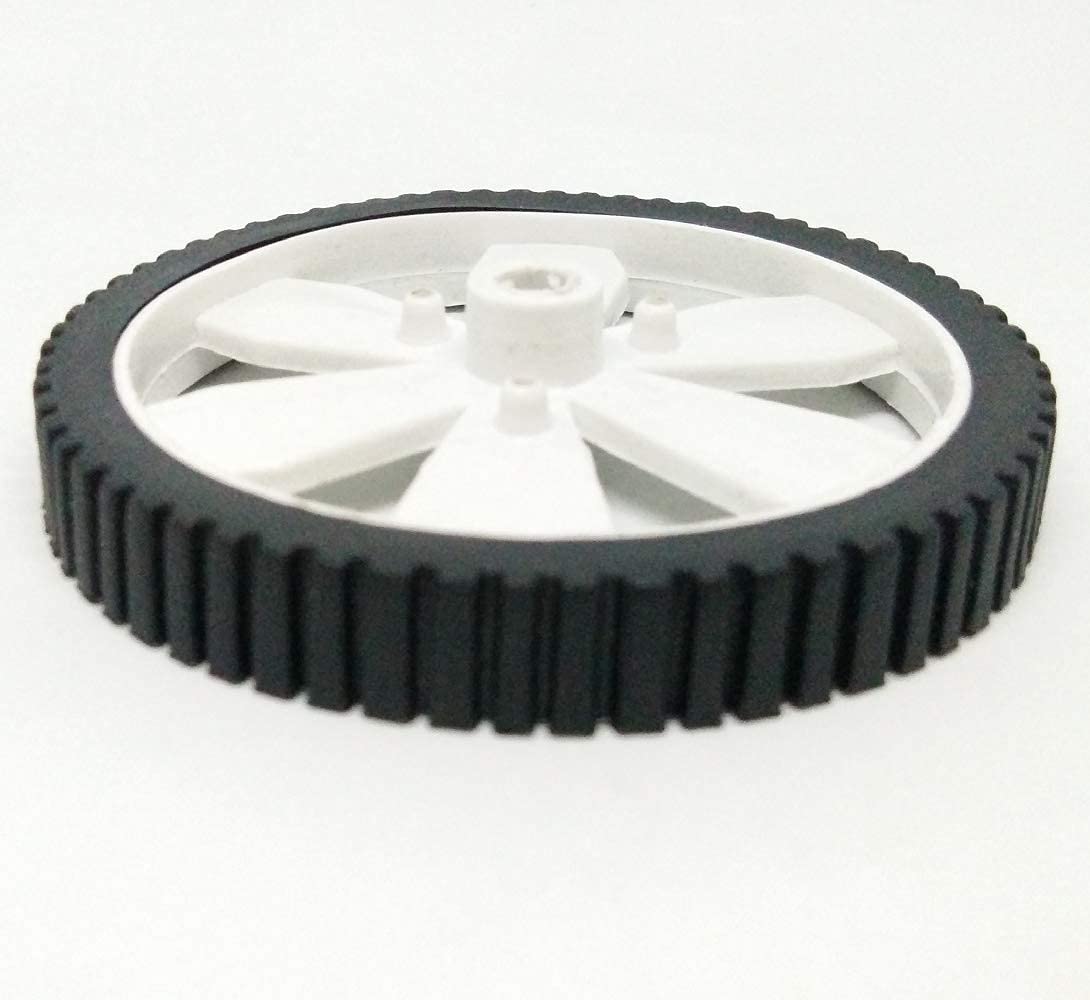 White BO Motor Wheel 7CM X 1CM (2PCS)