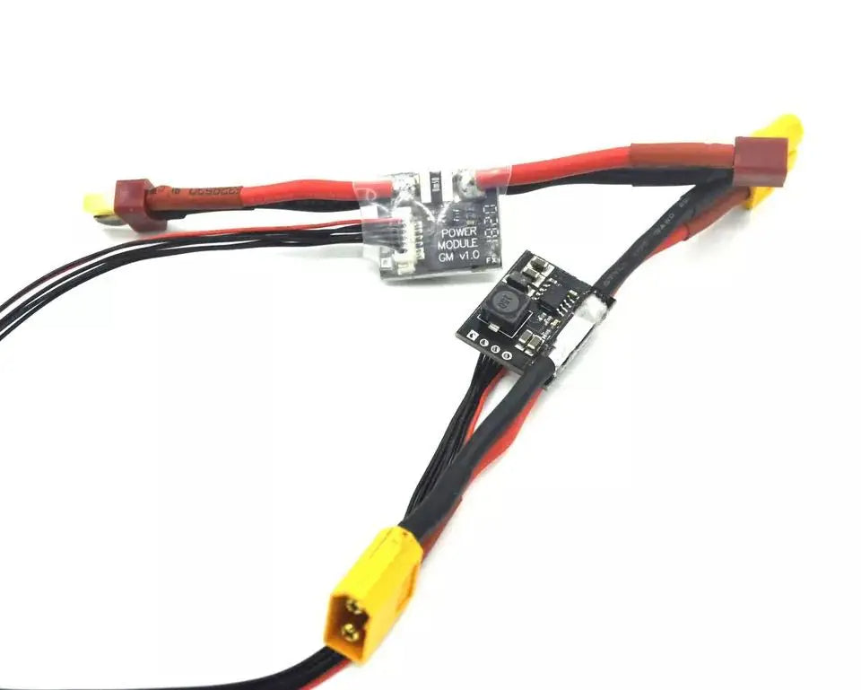 Power Module 30V 90A with 5.3V DC BEC with T XT60 Plug for RC Helicopter Part Quadcopters Accessories (XT60) Compatible For (APM 2.5 2.6 2.8 for Pixhawk)