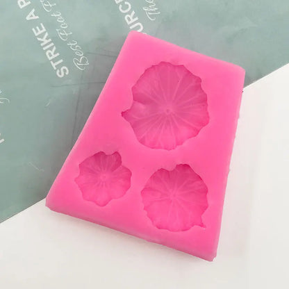 3D Lotus Leaf Silicone Candle Mold DIY Candle Making Wax Soap Resin & Home Decor