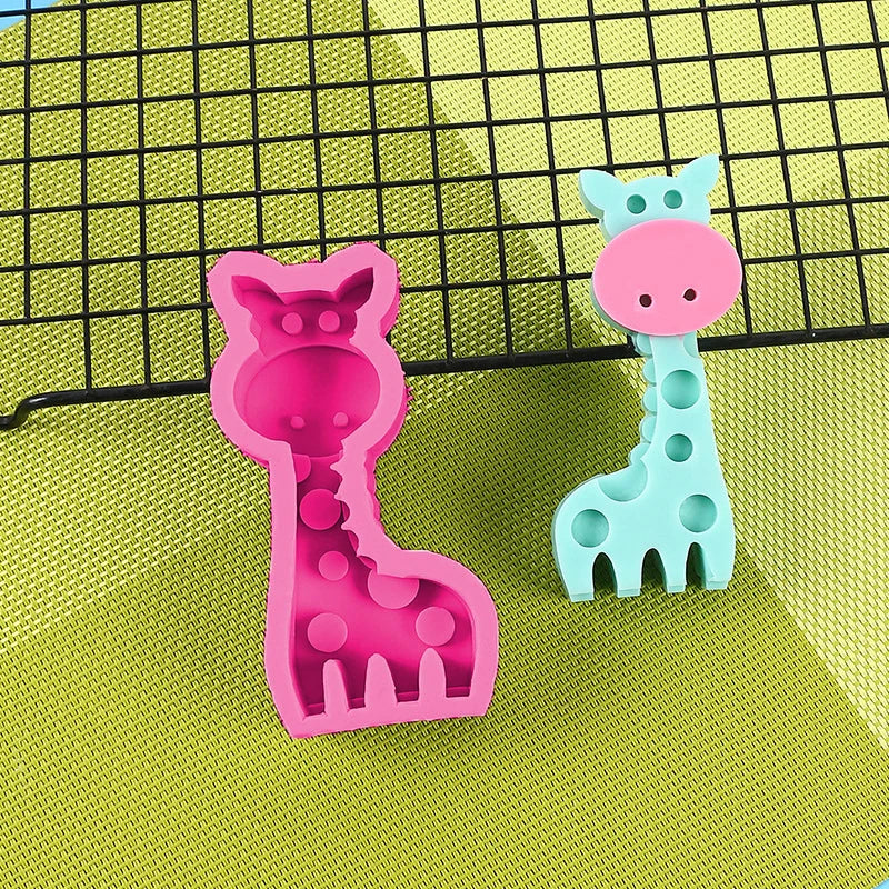 3D Giraffe Silicone Mold for Candle Making, Soap Making Resin Art & DIY Decorative Crafts