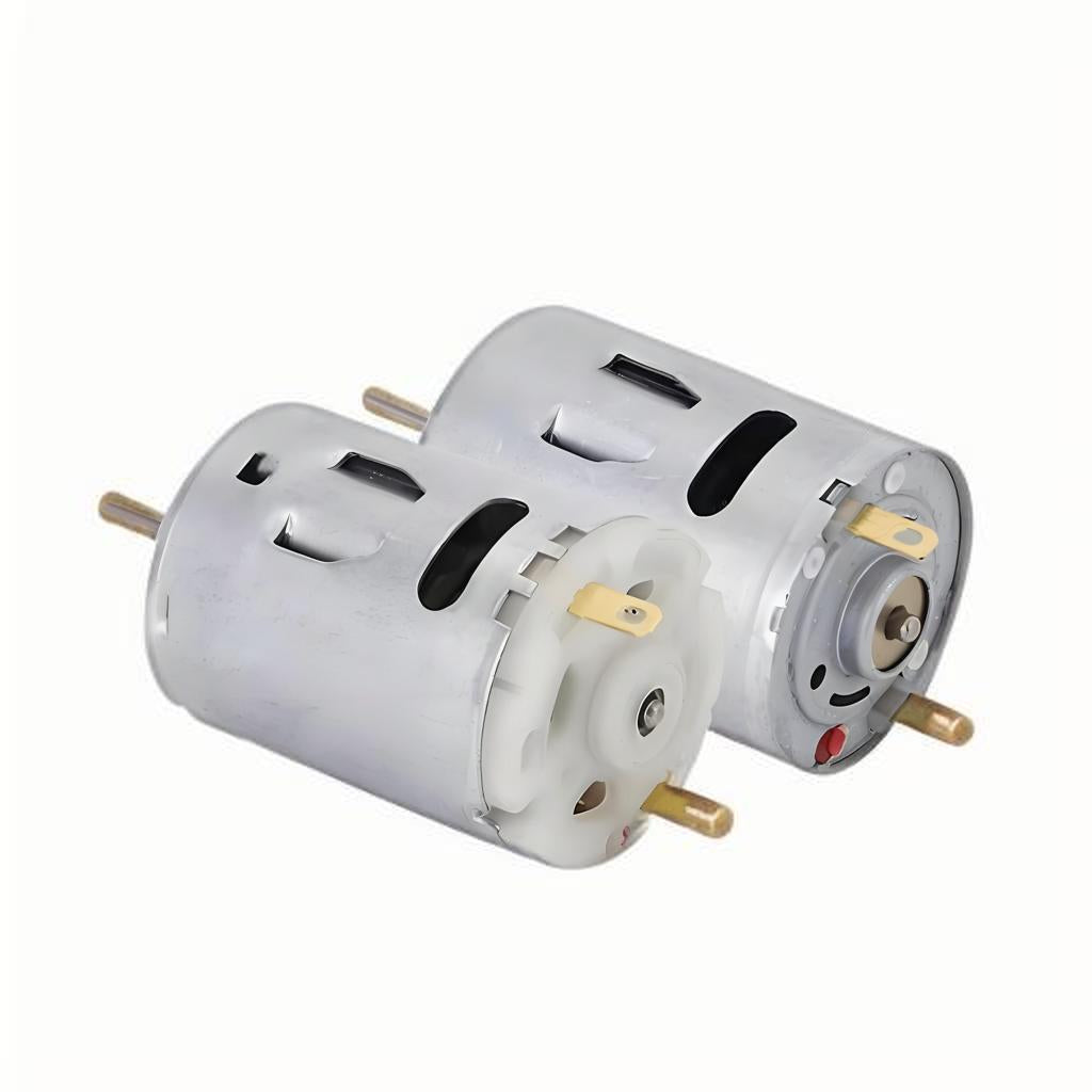 (4Pcs) Set 7.4V to 12V DC Motor High RPM (RS385) TOY, MIXER JAR GRINDER USING COMPACT MOTOR, HEAVY TORQUE EASY TO MOVE SHAFT AND FIT WHEEL ROBOTICS CAR, TRUCK, TRACTOR, SCHOOL PROJECT SCIENCE PROJECT