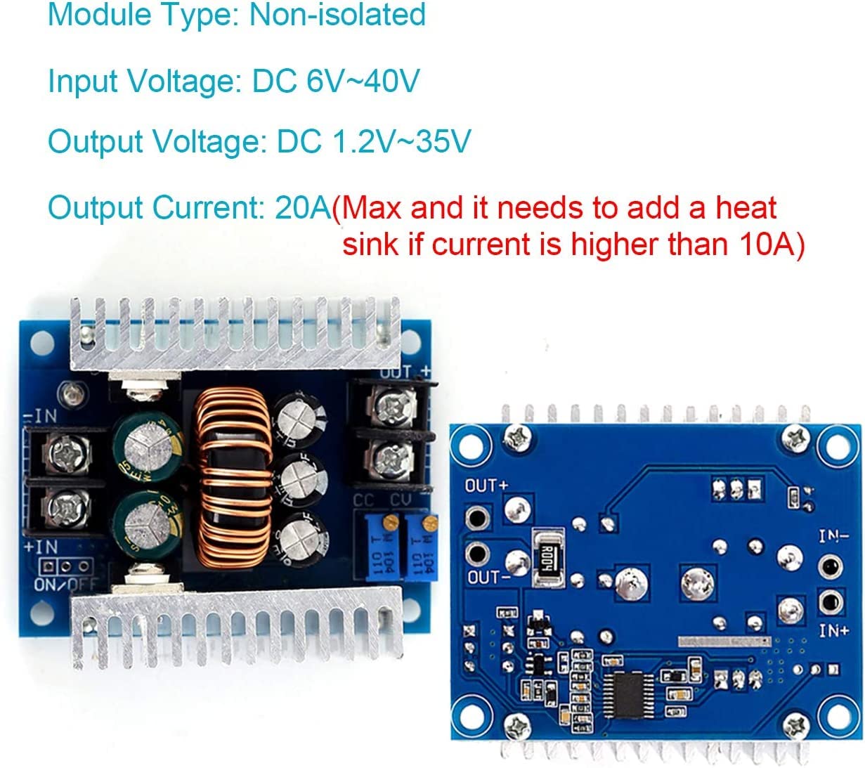 300W 10A DC-DC Step down Adjustable Constant Voltage Module