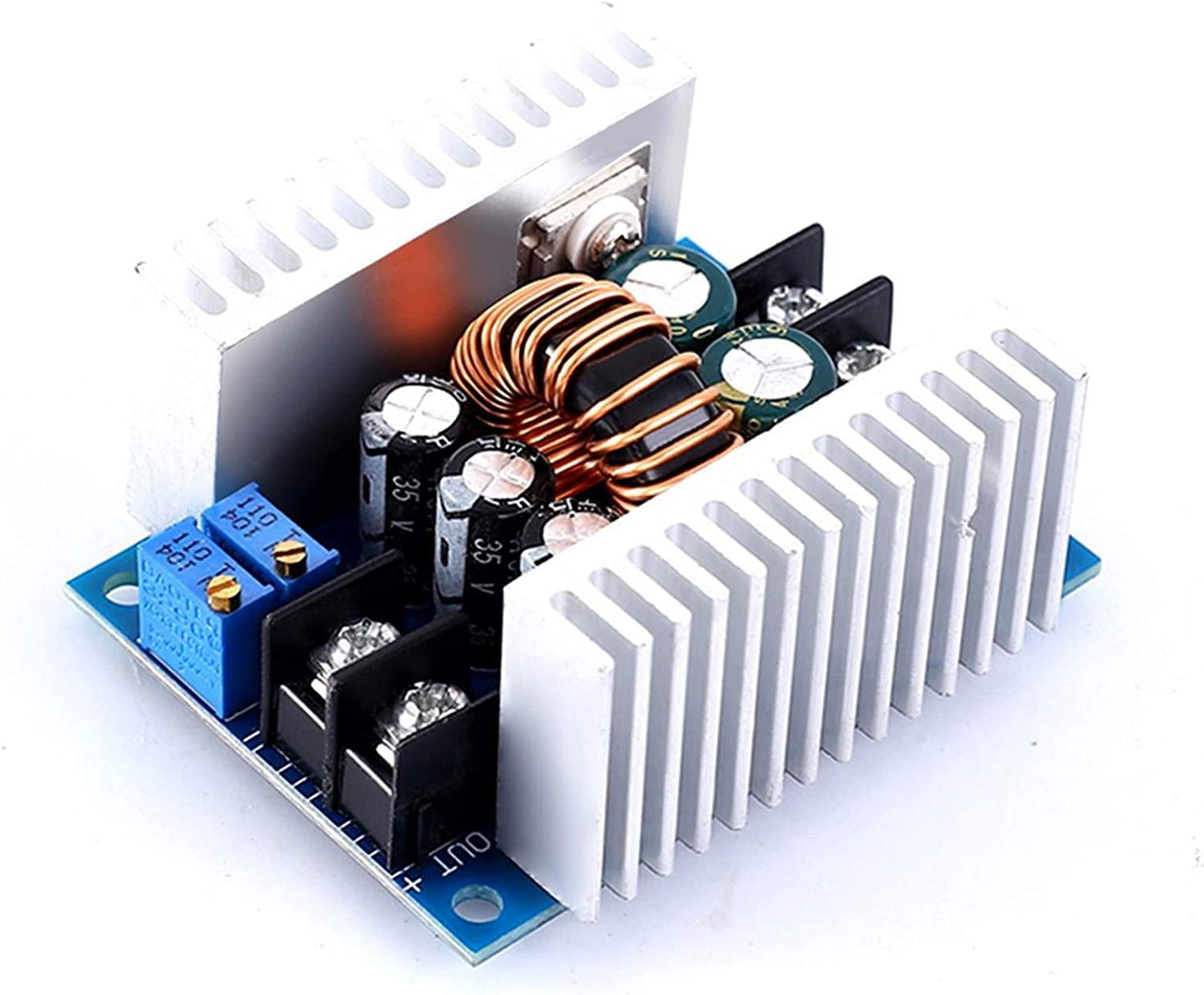 20A 300W CC CV Step Down Module Adjustable DC 6-40V to 1.2-36V Voltage Regulator Buck Converter Constant Current Power Supply Module