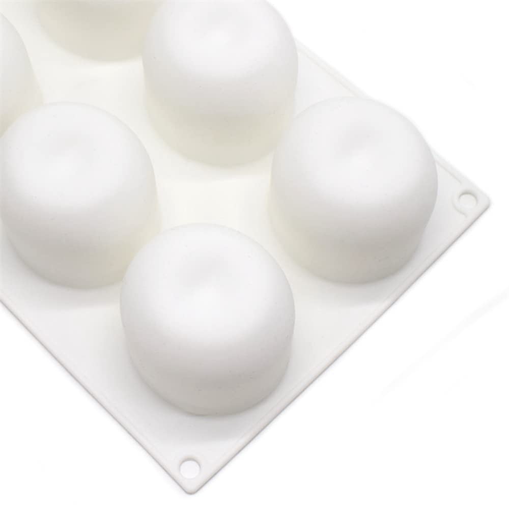 8 Cavity Apple Shape Silicone Mould Pastry Pudding Ice Cream & Frozen Desserts