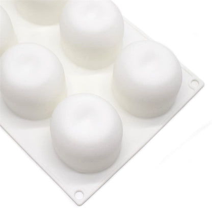 8 Cavity Apple Shape Silicone Mould Pastry Pudding Ice Cream & Frozen Desserts